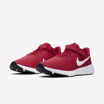 Nike Revolution 5 FlyEase - Férfi Futócipő - Piros/Fekete/Fehér